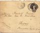 X1235-Brazil-PS Liberty Env With TPO On Back From Curitiba To Leipzig, Germany-1909 - Postal Stationery