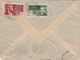 CONGO - BRAZZAVILLE - MOYEN-CONGO - LETTRE AVION POUR LA FRANCE SUPER AFFRANCHISSEMENT RECTO-VERSO - EN 1939. - Covers & Documents