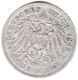 Prusse 5 Mark 1893 A - Wilhelm II - 2, 3 & 5 Mark Silver