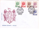 Moldova   Moldavie  Moldawien   Moldau , 1992 , Definitive Issue , Coats ,   FDC - Moldavia