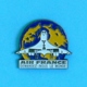 1 PIN'S  //   **  LE CONCORDE AIR FRANCE / DEMANDEZ-NOUS LE MONDE ** . (STARPIN'S) - Avions