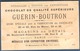 Chromo Chocolat Guerin-Boutron Exposition Universelle 1900 Champs élysées Le Ptetit Palais Paris - Guérin-Boutron