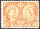 CANADA 1897 QV 1 Cent Orange Jubilee SG122 Used - Used Stamps