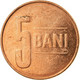 Monnaie, Roumanie, 5 Bani, 2009, Bucharest, TB+, Copper Plated Steel, KM:190 - Rumania