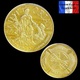 1 Pièce Plaquée OR ( GOLD Plated Coin ) - Saint Florian Pompiers Fire Fighters - Other & Unclassified