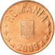 Monnaie, Roumanie, 5 Bani, 2009, Bucharest, TTB, Copper Plated Steel, KM:190 - Roumanie