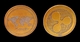 1 Pièce Plaquée CUIVRE ( COPPER Plated Coin ) - Ripple XRP - Autres & Non Classés