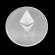 1 Pièce Plaquée ARGENT ( SILVER Plated Coin ) - Ethereum ETH ( Ref 2 ) - Autres & Non Classés