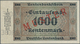 Deutschland - Deutsches Reich Bis 1945: 1000 Rentenmark 1923 MUSTER, Ro.161M, Mit KN A0334576, Rotem - Autres & Non Classés