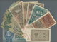 Deutschland - Deutsches Reich Bis 1945: Sehr Interessantes Lot Mit 17 Banknoten 1 Rentenmark Bis 100 - Other & Unclassified