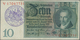 Delcampe - Deutschland - Deutsches Reich Bis 1945: Großes Lot Mit 25 Belgischen Abstempelungen Auf 10 Reichsmar - Altri & Non Classificati