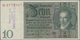 Delcampe - Deutschland - Deutsches Reich Bis 1945: Großes Lot Mit 25 Belgischen Abstempelungen Auf 10 Reichsmar - Sonstige & Ohne Zuordnung
