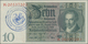 Delcampe - Deutschland - Deutsches Reich Bis 1945: Großes Lot Mit 25 Belgischen Abstempelungen Auf 10 Reichsmar - Otros & Sin Clasificación