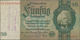 Delcampe - Deutschland - Deutsches Reich Bis 1945: Großes Lot Mit 15 Belgischen Abstempelungen Auf 50 Reichsmar - Otros & Sin Clasificación