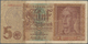 Deutschland - Deutsches Reich Bis 1945: Kleines Lot Mit 7 Belgischen Abstempelungen Auf 5 Reichsmark - Autres & Non Classés