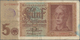 Delcampe - Deutschland - Deutsches Reich Bis 1945: Kleines Lot Mit 7 Belgischen Abstempelungen Auf 5 Reichsmark - Andere & Zonder Classificatie