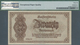 Deutschland - Deutsches Reich Bis 1945: Lot Mit 4 Banknoten 20 Reichsmark 1945, Ro.186, Alle PMG Gep - Otros & Sin Clasificación