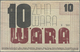 Deutschland - Deutsches Reich Bis 1945: Ulmer Wära, Set Mit 1/2, 2 X 1, 2, 5 Und 10 Wära 1931, Teils - Altri & Non Classificati