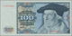 Deutschland - Bank Deutscher Länder + Bundesrepublik Deutschland: 100 DM 1960, Serie "P/S", Ro.266b, - Sonstige & Ohne Zuordnung