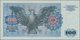 Deutschland - Bank Deutscher Länder + Bundesrepublik Deutschland: 100 DM 1960, Serie "P/S", Ro.266b, - Sonstige & Ohne Zuordnung