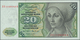 Deutschland - Bank Deutscher Länder + Bundesrepublik Deutschland: 20 DM 1970 Ersatznote Serie "ZE/A" - Other & Unclassified