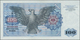 Deutschland - Bank Deutscher Länder + Bundesrepublik Deutschland: 100 DM 1970 Serie "Q/Z", Ro.273a, - Sonstige & Ohne Zuordnung