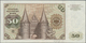 Deutschland - Bank Deutscher Länder + Bundesrepublik Deutschland: 50 DM 1977, Ro.277a Fehldruck, Ser - Altri & Non Classificati