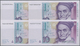 Deutschland - Bank Deutscher Länder + Bundesrepublik Deutschland: Set Mit 4 Banknoten 10 DM 1991 Ers - Otros & Sin Clasificación