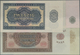 Deutschland - DDR: Banknotensatz 1955 Mit 5, 10, 20, 50 Und 100 Mark, Ro.349a - 353a, Alle In Kassen - Altri & Non Classificati