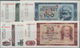 Deutschland - DDR: Mustersatz Der DDR Notenbank 1964 Von 5 Bis 100 Mark, Alle Mit Rotem überdruck "M - Altri & Non Classificati