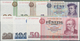 Deutschland - DDR: Lot Mit 6 Ersatznoten Der Serie 1971-85, Mit 5, 10, 20, 50, 100 Und 200 Mark, Ro. - Other & Unclassified