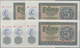 Deutschland - DDR: Set Mit 5 Fortlaufend Nummerierten Banknoten Zu 5 Mark 1955 (1980) Mit Handstempe - Altri & Non Classificati