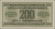 Deutschland - Nebengebiete Deutsches Reich: Zentralnotenbank Ukraine 200 Karbowanez 1942, Ro.598b, N - Other & Unclassified