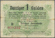 Deutschland - Nebengebiete Deutsches Reich: Danzig: 1 Gulden 1923, Ro.817, Stärker Gebraucht Mit Kle - Otros & Sin Clasificación