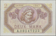 Deutschland - Nebengebiete Deutsches Reich: Saar 2 Mark 1947, Ro.868, Die Seltenste Note Der Serie I - Otros & Sin Clasificación