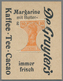 Deutschland - Briefmarkennotgeld: BERLIN, De Gruyter's, Kaffee-Tee-Cacao, 10 Pf. Germania Orange, Im - Other & Unclassified