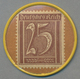Deutschland - Briefmarkennotgeld: HAGEN, Conrad Bode, Sattlerei Und Polsterei, 25 Pf. Ziffer, Zellul - Altri & Non Classificati