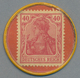 Deutschland - Briefmarkennotgeld: RÖHLINGHAUSEN / Westfalen, Sommer & Co., Manufacturwaren, 40 Pf. G - Altri & Non Classificati