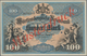 Deutschland - Länderscheine: Württembergische Notenbank 100 Mark 1902 Mit Rotem Überdruck Und Perfor - Otros & Sin Clasificación