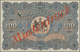 Deutschland - Länderscheine: Württembergische Notenbank 100 Mark 1902 Mit Rotem Überdruck Und Perfor - Other & Unclassified