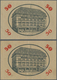 Deutschland - Notgeld - Westfalen: Bochum, Café Handelshof, 50 Pf., 1.7.1921, Serie A, 2 Scheine In - Sonstige & Ohne Zuordnung