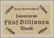 Deutschland - Notgeld - Westfalen: Wattenscheid, Stadt, 5 Billionen Mark, 15.11.1923, Erh. I - Altri & Non Classificati