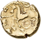 Gallien: AV-Stater, 6,17 G, 2./1. Jahrhundert V. Chr., Schön-sehr Schön. - Keltische Münzen