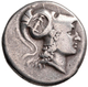 Pamphylien: SIDE, Tetradrachme, 2. - 1. Jhd. V. Chr, 16,65 G, Mit Gegenstempel Auf Av, Athenakopf Mi - Griechische Münzen