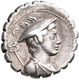 Gaius Mamilius Limetanus (82 V.Chr.): AR-Denar (Serratus), 14,14 Mm, 3,67 G, Mercurius/Odyseuss, Cra - Sonstige & Ohne Zuordnung