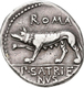 Publius Satrienus (77 V.Chr.): AR-Denar 77 V. Chr., Rom, 3,84 G, Crawford 388/1b; Sydenham 781a, Fas - Sonstige & Ohne Zuordnung