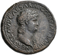 Nero (54 - 68): Æ-Sesterz, 24,75 G, Cohen 308, Leicht Korrodiert, Fast Sehr Schön. - Die Julio-Claudische Dynastie (-27 / 69)