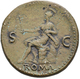 Nero (54 - 68): Æ-Seaterz, 26,78 G, Cohen 262, Exemplar Der 27. Auktion Künker, Leicht Korrodiert, S - The Julio-Claudians (27 BC Tot 69 AD)