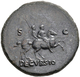 Nero (54 - 68): Æ-Sesterz, Ca. 65 N. Chr., Rom, 29,2 G, RIC 396, Schöne Dunkelbraune Patina, Leicht - La Dinastía Julio-Claudia (-27 / 69)