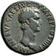 Nerva (96 - 98): Æ-As (97), 12,3 G, RIC 77, Cohen 7, Dunkelbraune Patina, Sehr Schön. - La Dinastia Antonina (96 / 192)